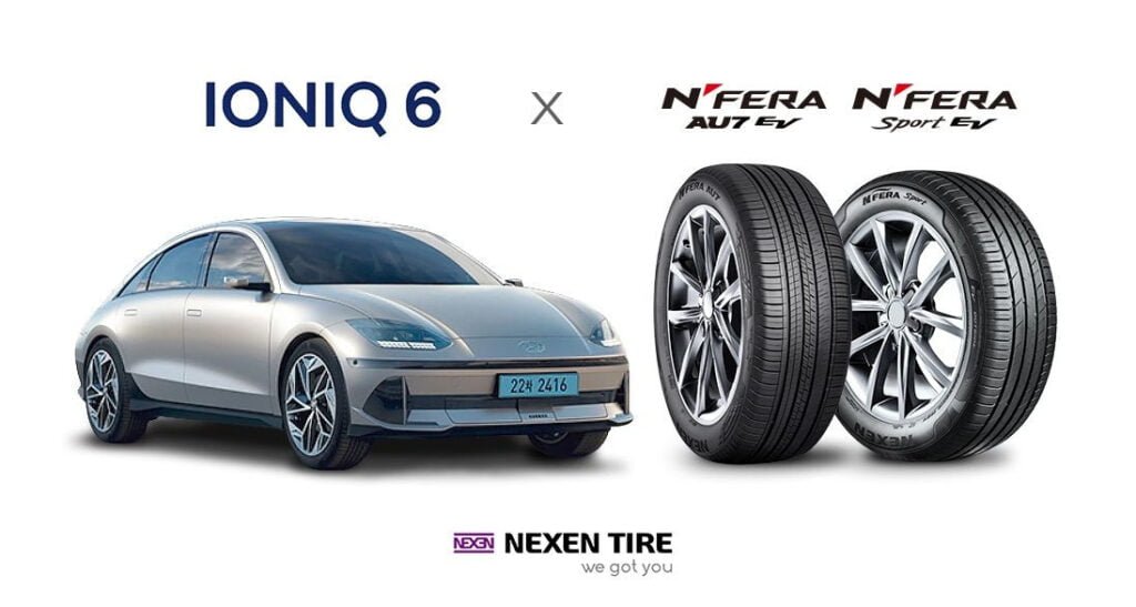 Neumáticos Nexen son equipo original en el Ioniq 6 de Hyundai