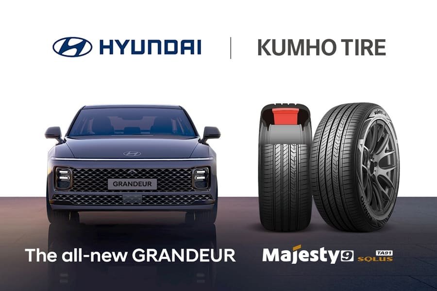 View-Kumho-Solus-Majesty-OEM-tires-on-Hyundai-Grandeur