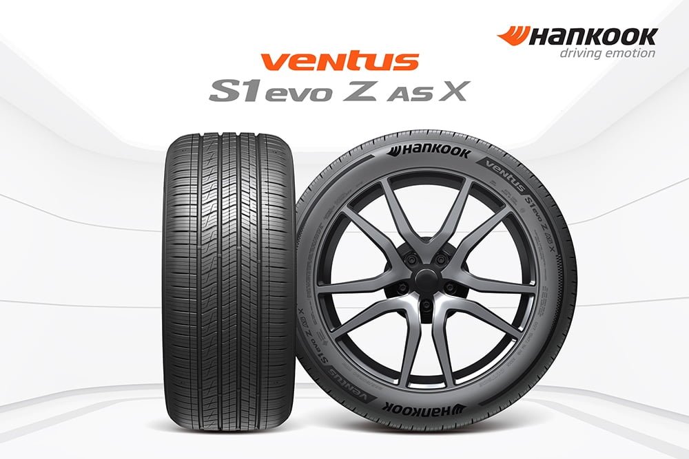 Vista de Nuevo Hankook Ventus S1 evo Z AS X