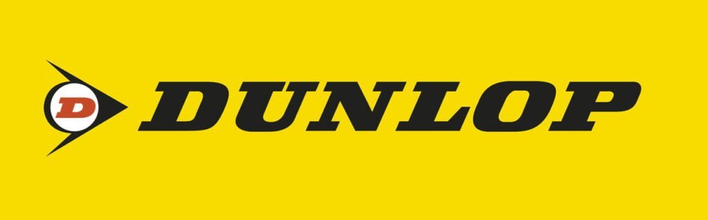 Vista de logotipo de Dunlop