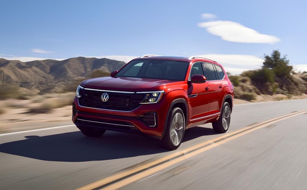 Vista del Volkswagen Atlas - Nexen Tire Roadian GTX