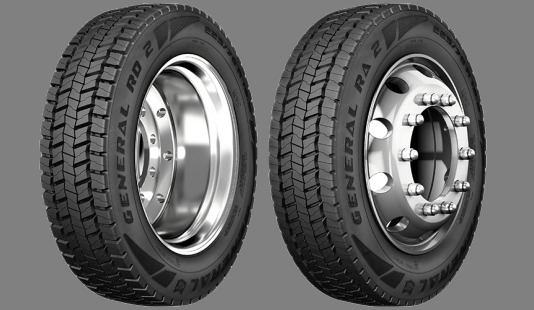 Nuevos Neumáticos General Tire camion para uso regional RA 2 y RD 2