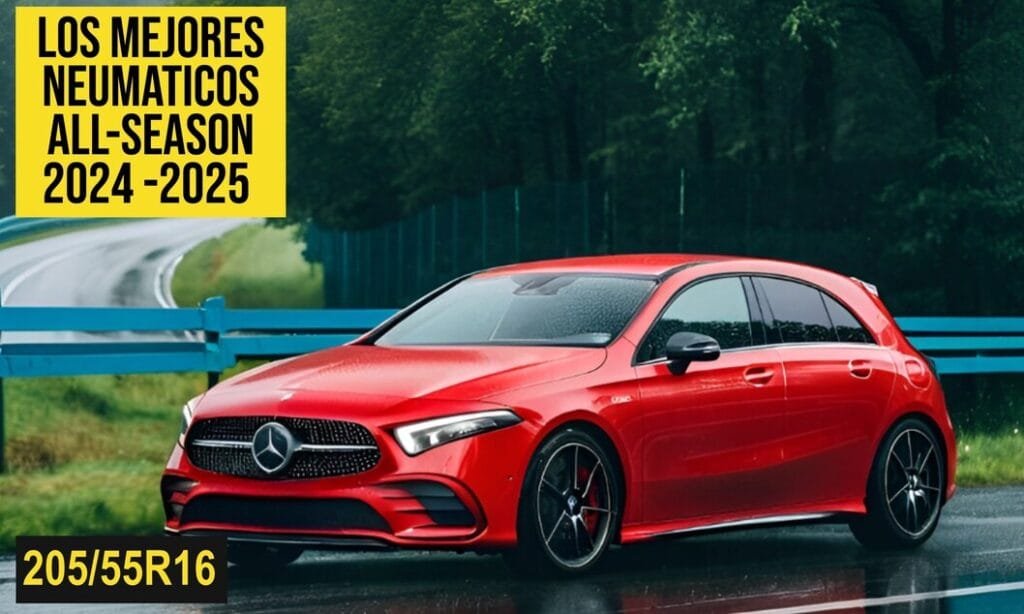 Los mejores neumaticos all season en 205/55R16 -Guia Completa